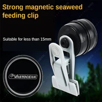 vastocean fish tank strong magnetic seaweed feeding clip laver clip vegetable clip aquarium supplies drop shipping