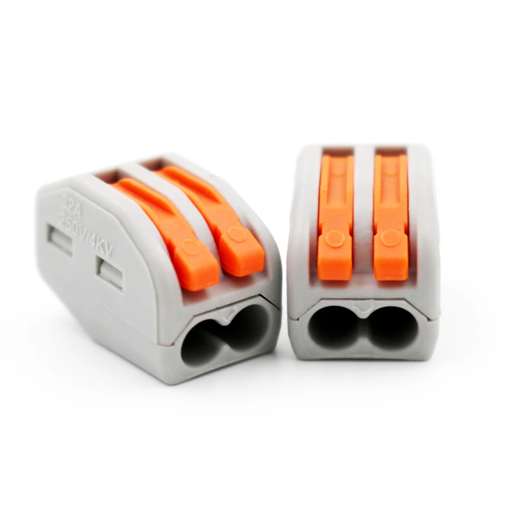 50 шт. PT-212 мини быстро компактный соединители проводов Универсальный проводка