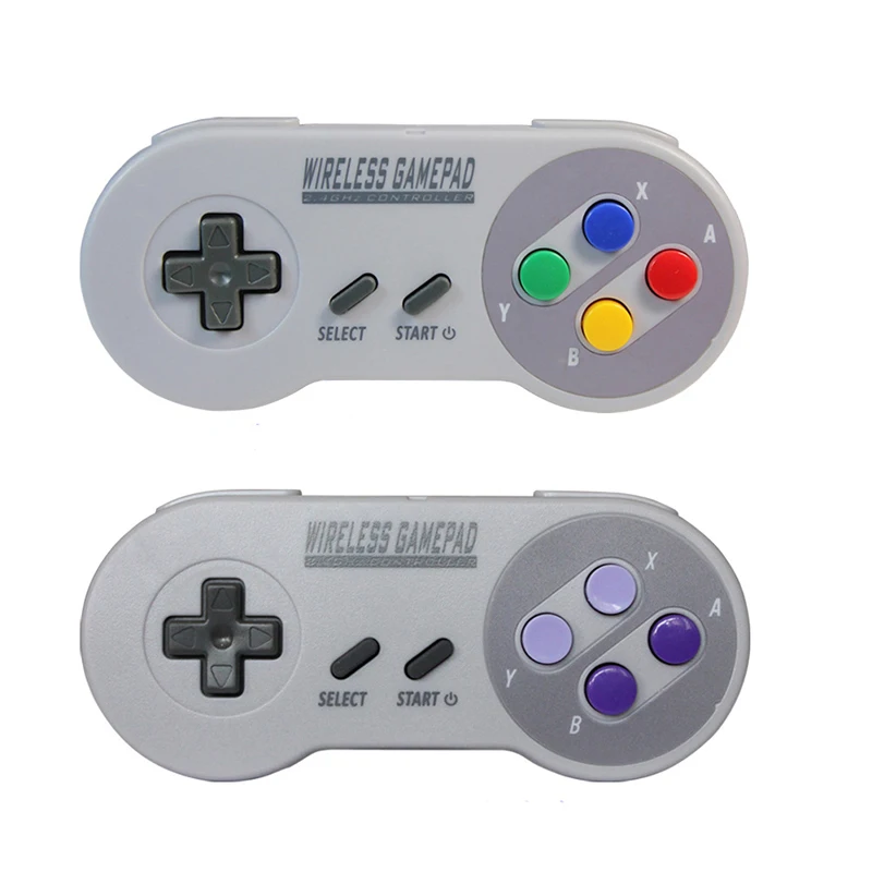 2020 беспроводные джойстики 2 4 ГГц Джойстик контроллер для SNES Super Nintendo классический