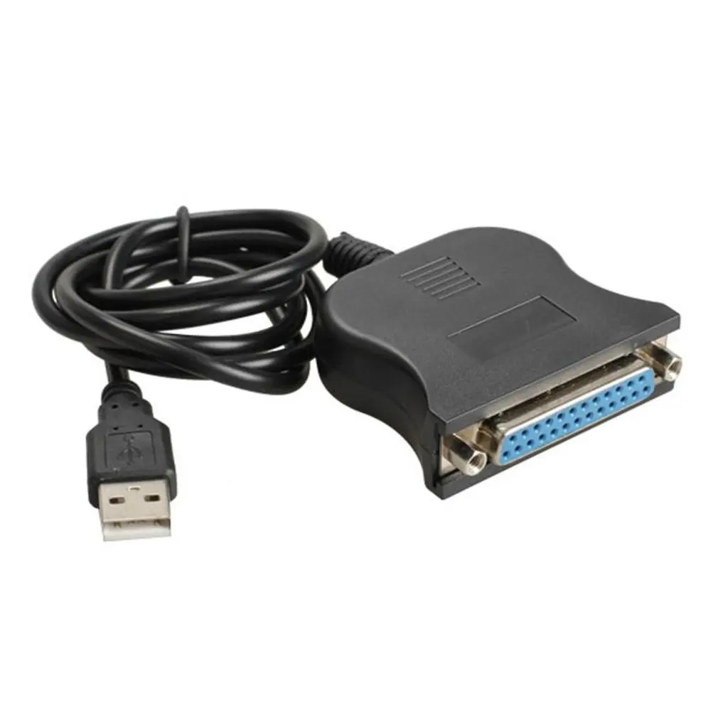 Новинка Лидер продаж USB 2 0 к параллельному IEEE 1284 25 Pin кабель адаптера для принтера