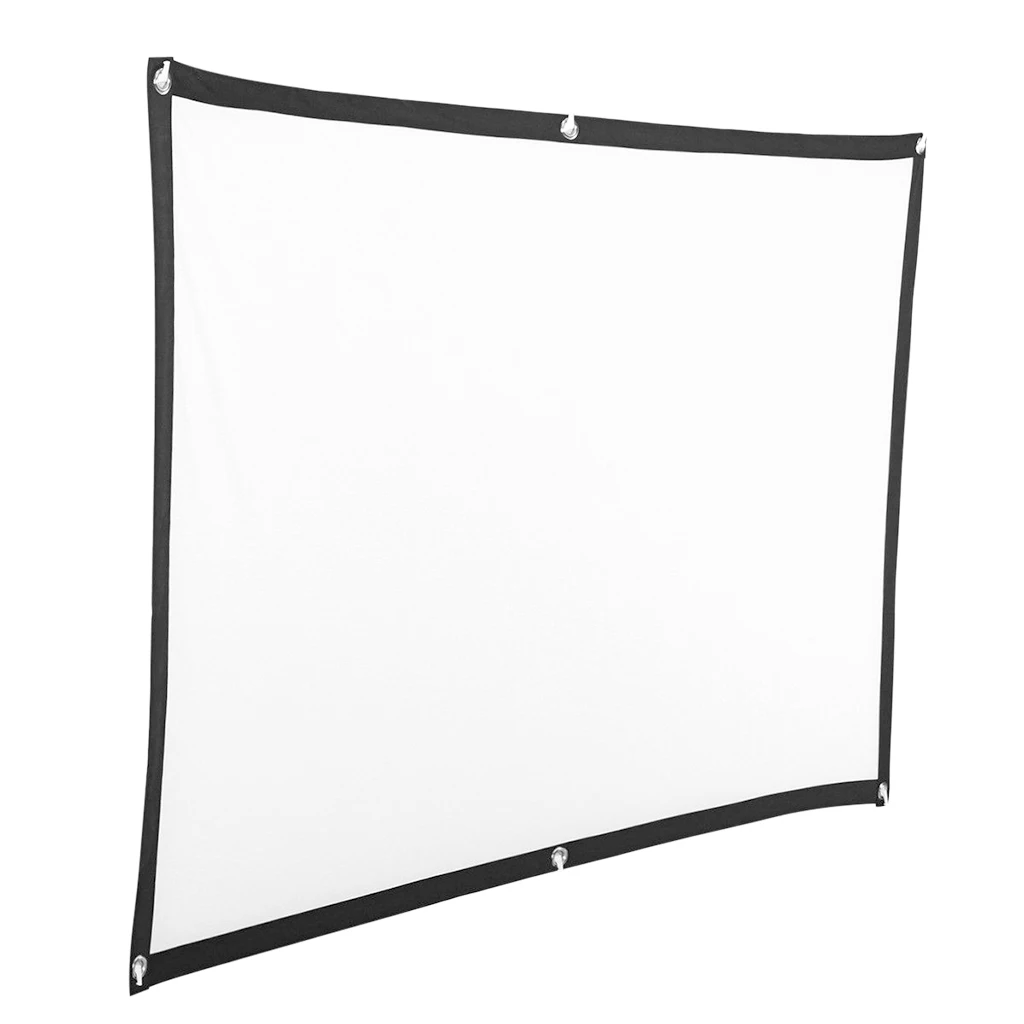 Мягкая искусственная проекция экрана для домашнего кинотеатра из 100% полиэстера