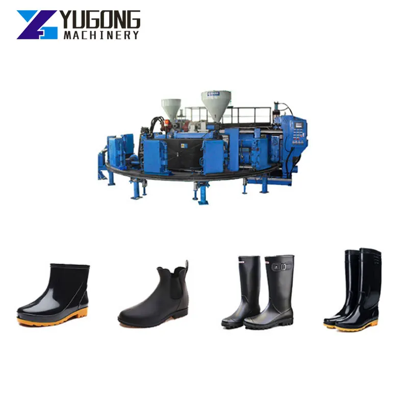 Automatic Rotary PVC Rain Shoes Injection Moulding Making Machine Shoe Manufacturing Equipment Production Line
Automatic Rotary PVC Rain Shoes Injection Moulding Making Machine Shoe Manufacturing Equipment Production Line