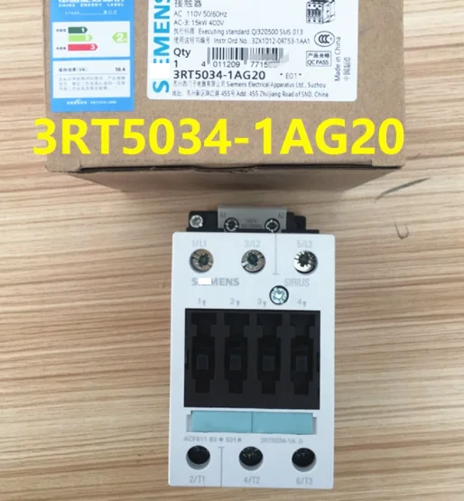 

3RT5034-1AG20 3RT50341AG20 contactor AC110V