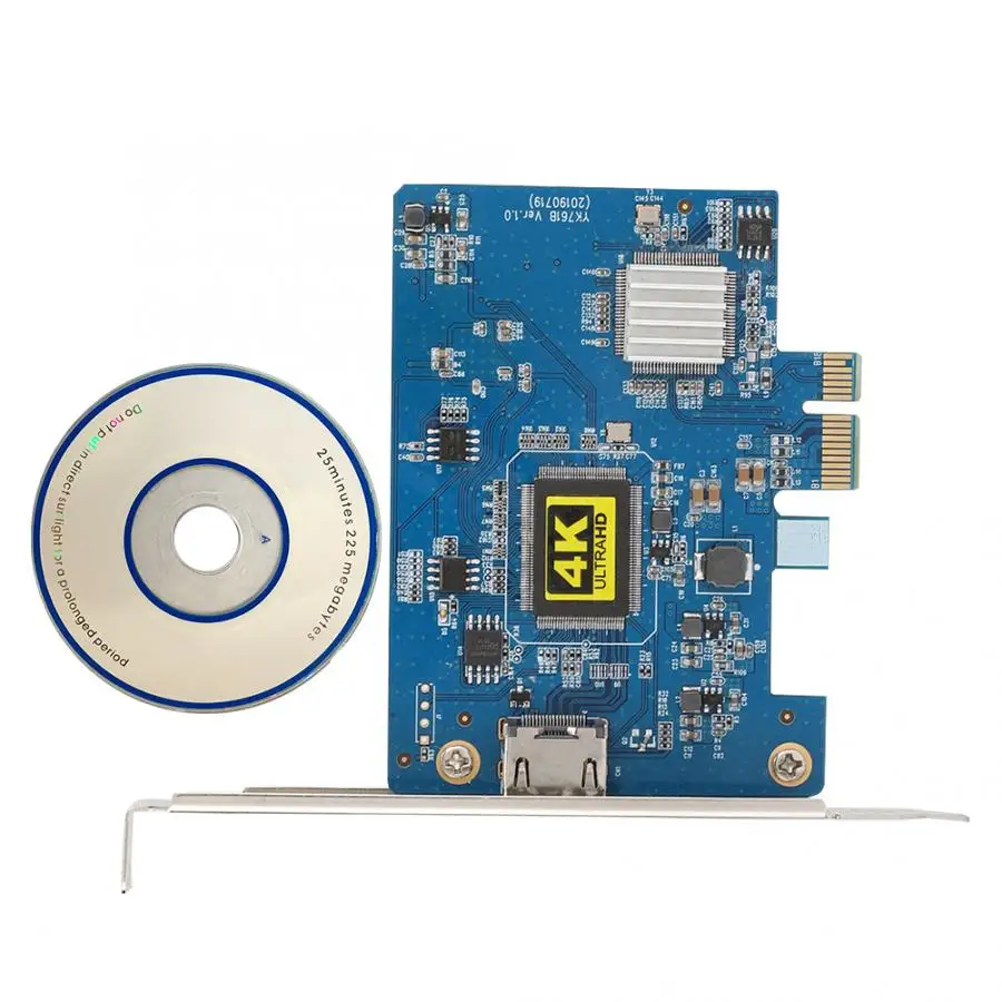 PCI E к HDMI карта захвата 4K 30HZ Запись Разрешение для Windows XP/Vista/Win7/Win8 видео