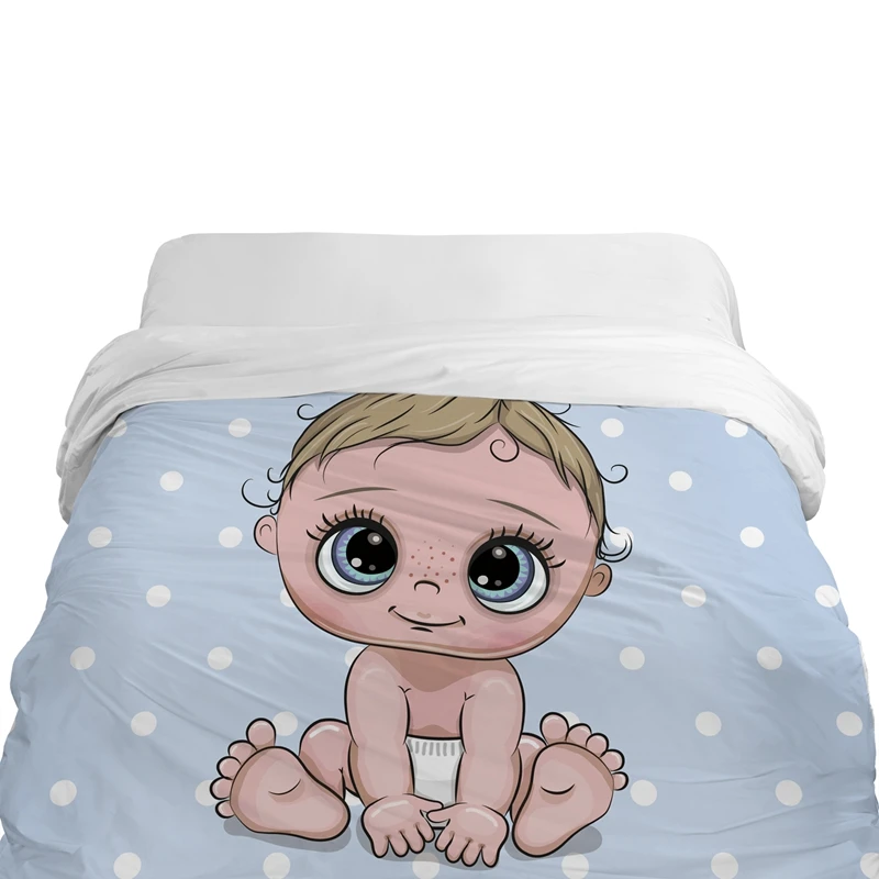 3D мультяшный пододеяльник одеяло/покрывало для детей/малышей/детей 90/150/135