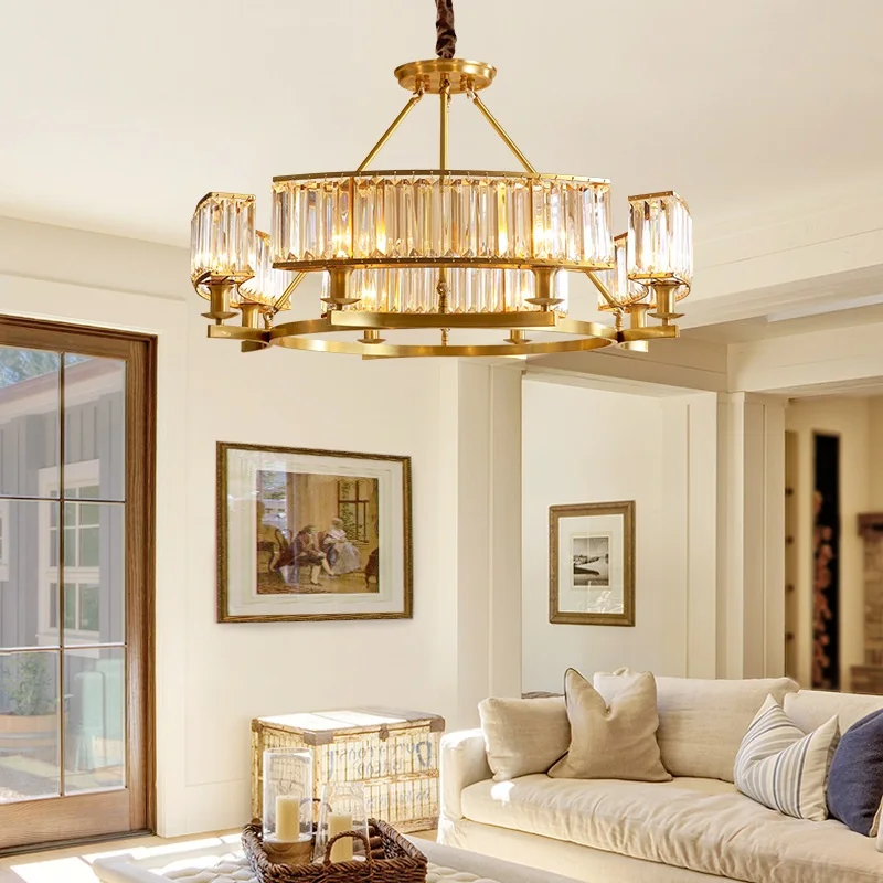 

Modern crystal A/B type E14 chandelier Residential & Commercial & Office Lighting Lamps & Home residential lighting