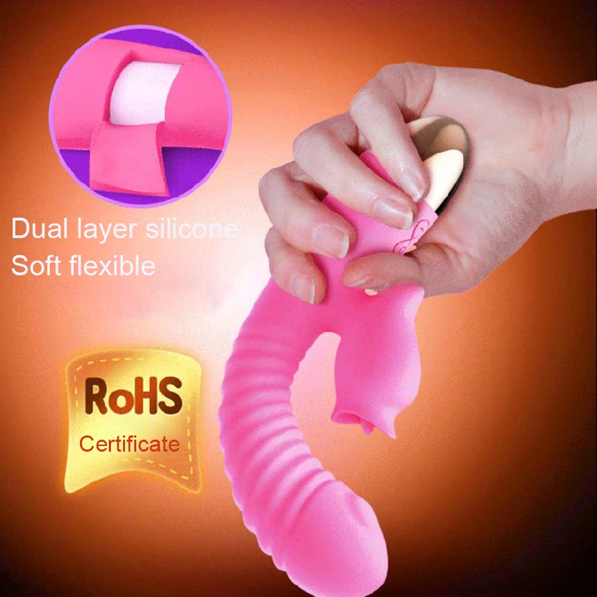 Leten G Spot фаллоимитатор вибратор секс игрушка для Для женщин лизать клитор