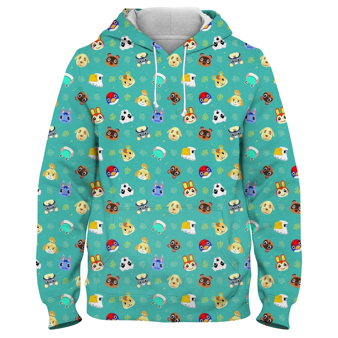 

Animal Crossing Fun Game 3D Hoodie 2021 New Men's Oversized Hoodies Boy Male Long Sleeve Sweatshirts Pullover Hoodies Outerwear