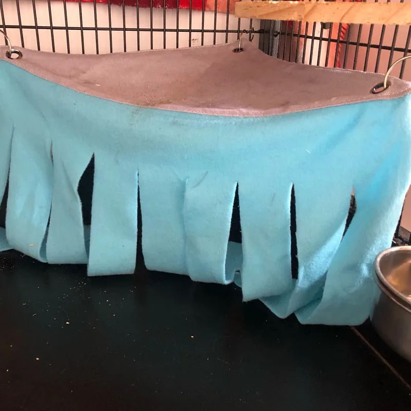 guinea pig house bed cage for hamster rats rodents ferret chinchilla bed nest tassel strip pet tent hideout hamsters accessories free global shipping