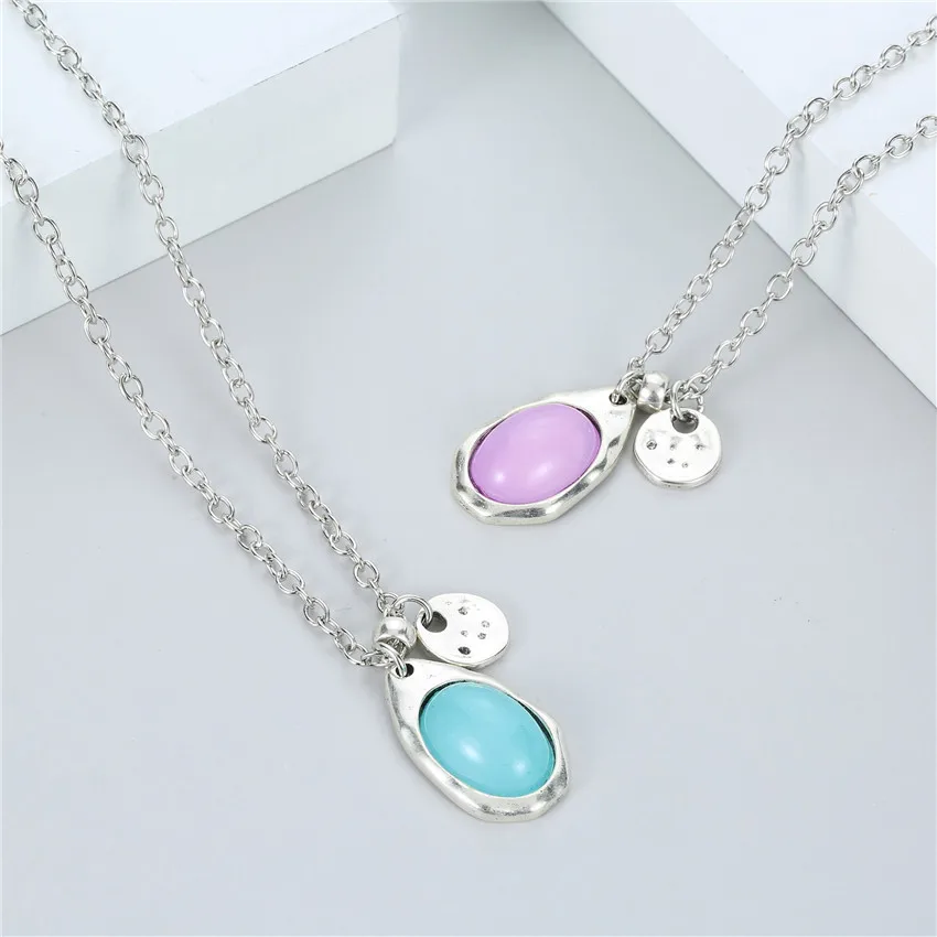 

Sandrine Fashion Charming Zircon Acrylic Water Drop Kids Girls Best Friend Lady Cute Sweet Love Necklace Birthday Party Gift