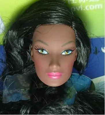 Крутая кукла голова костюм для 30 см женская кукла - Цвет: D Only the doll head