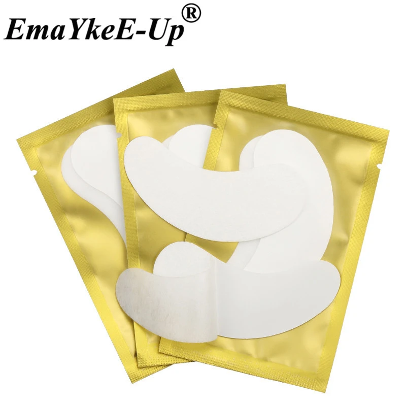 200 пара патч для глаз Накладные ресницы наращивания глазные Пластыри ресниц