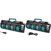 dc18sf 4 port 14 4v 18v 4x3a li ion battery charger for makita bl1820 bl1830 bl1850 bl1430 power tools