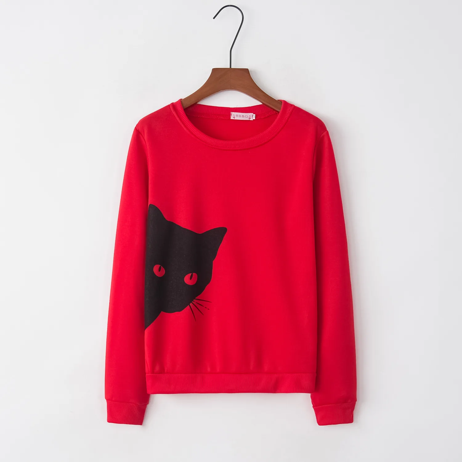 Cat Hair Cute Gothic 2022 New Design Hot Sale Hoodies Sweatshirts Women Casual Kawaii Harajuku Sweat Girls European Tops Korean