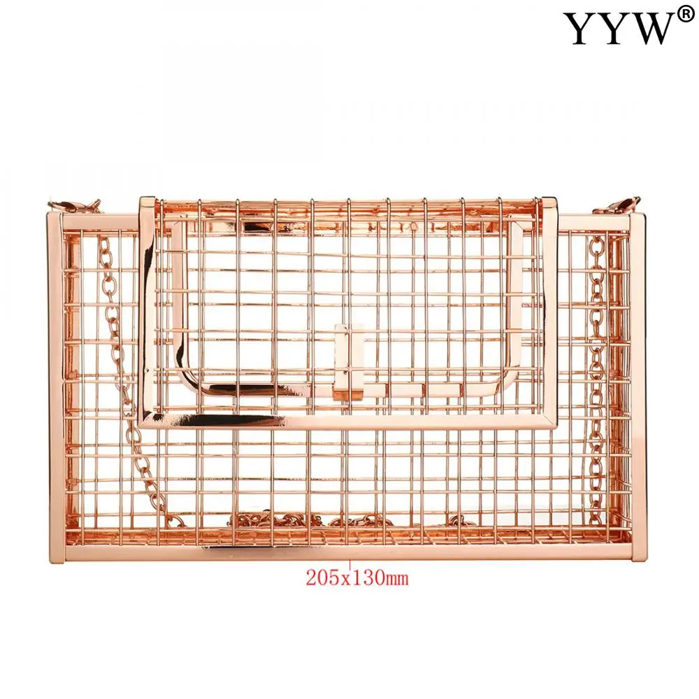 Сумка кросс-боди Женская квадратная модный саквояж в клетку для птиц клетка