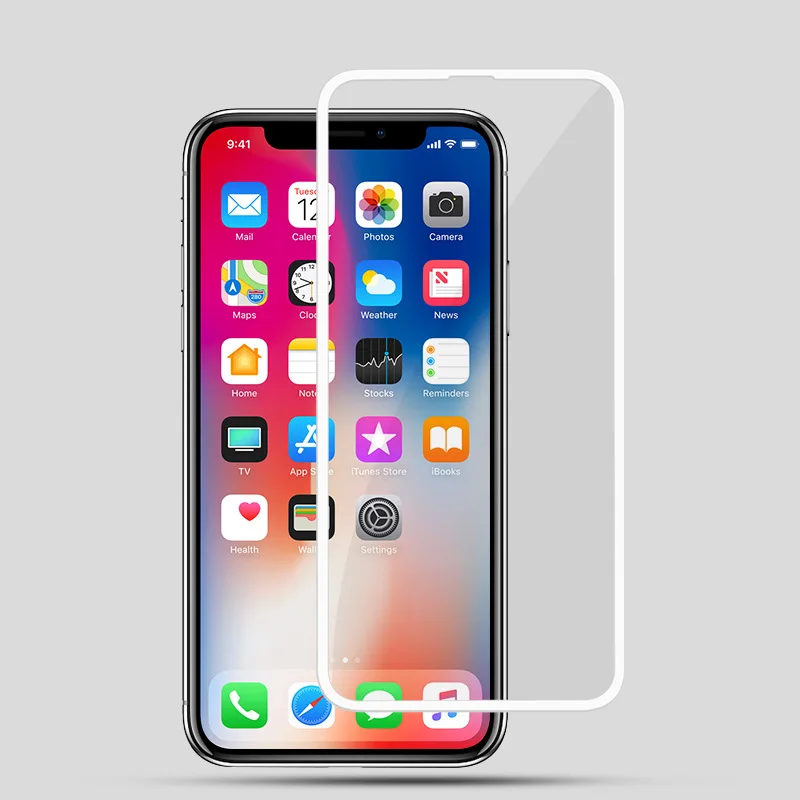 Защитное стекло RONICAN закаленное для iPhone 11 Pro Max XR X XS 5 6 6S 7 8 Plus | Мобильные телефоны и