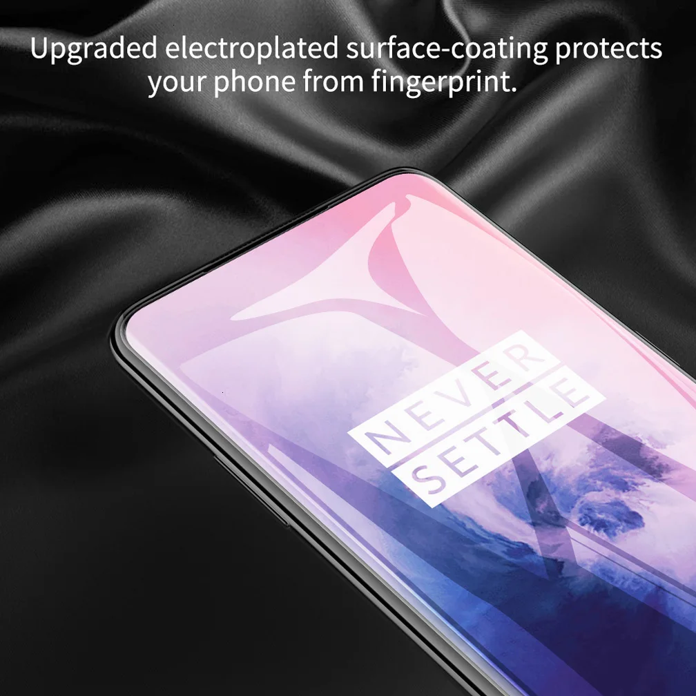 Для OnePlus 7 Pro защита экрана Nillkin 3D DS+ MAX стеклянная крышка полный экран для OnePlus 7 Pro Защитная стеклянная пленка