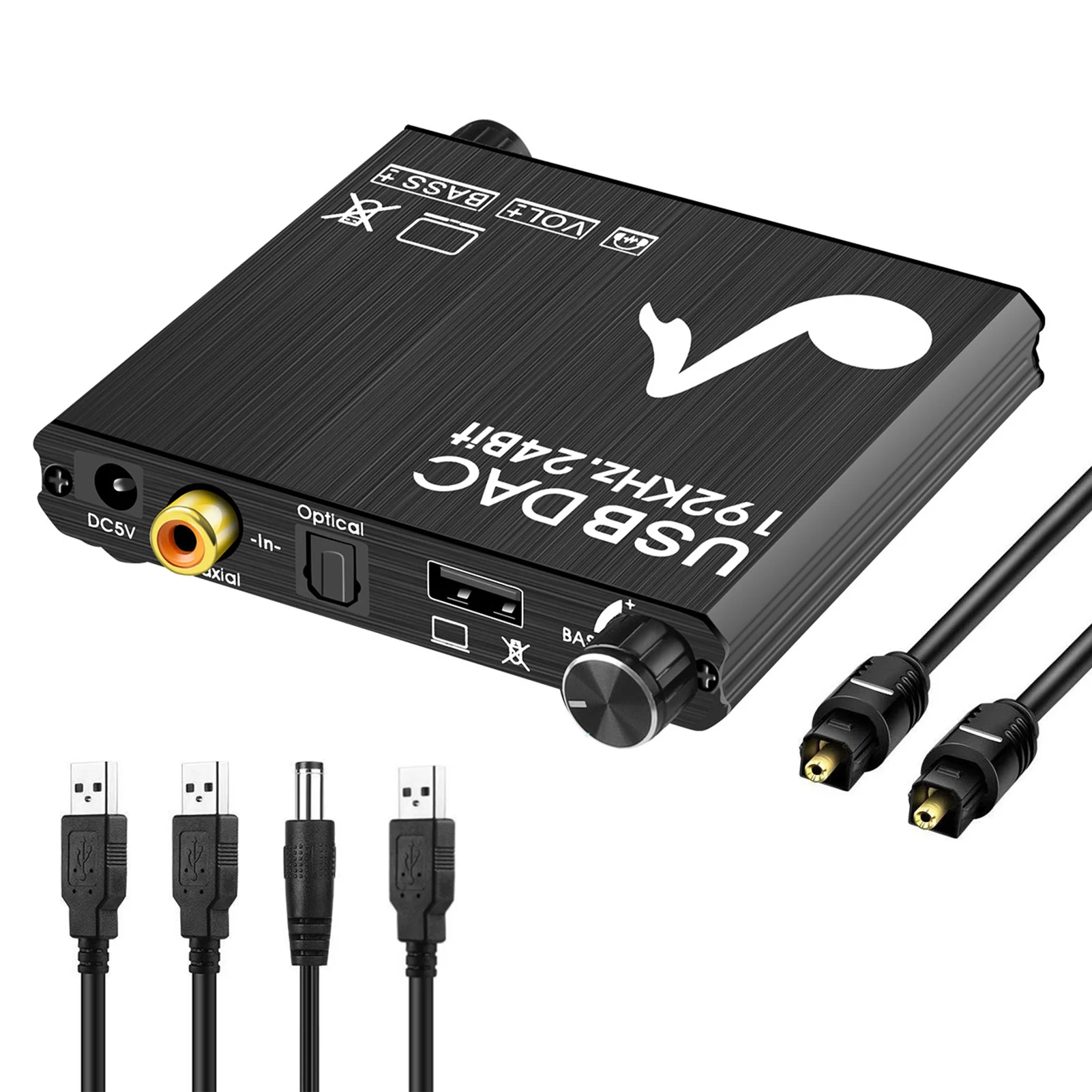 

Audio Converter Professional Digital To Analog DAC Adapter Home Audio Video Equipment Accessories Drop Shipping Noble
