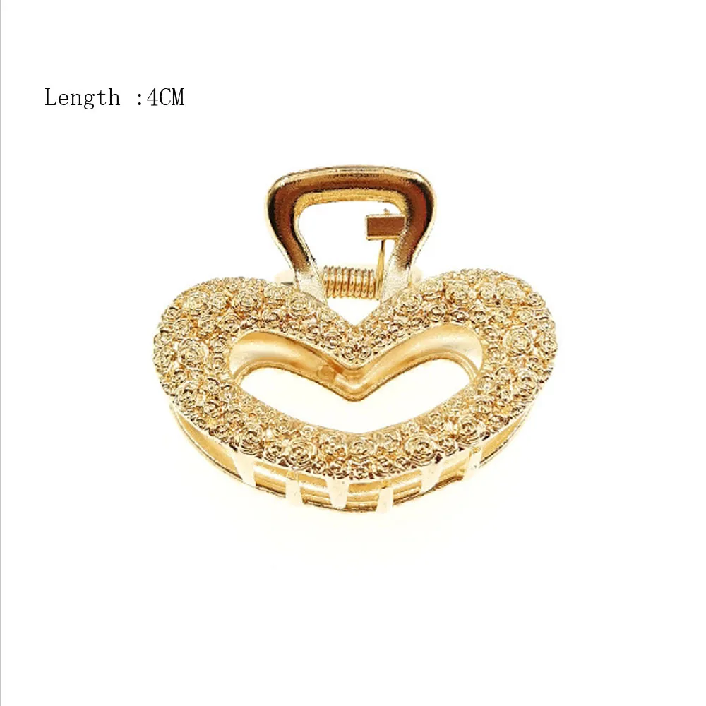 

Women Girls Geometric Metal Hair Claw Clip Clamps Hair Crab Diverse Shape Hair Clip Hairpin Hair Accessories Gifts Fashion