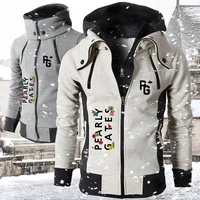 2021 new p gates zipper men jackets man hoody clothing for autumn winter casual fleece coats mens sportswear fashion sweatshirts