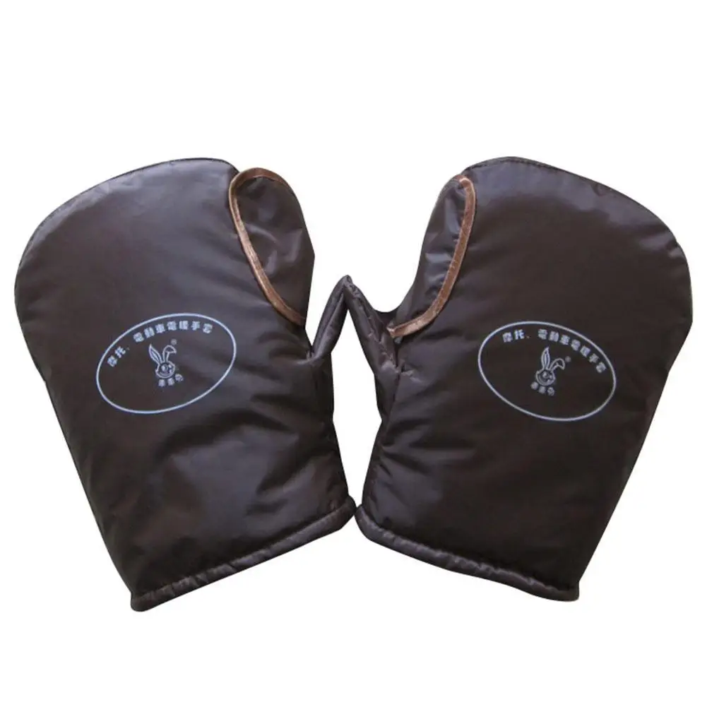 Мотоциклетные рукавицы на руль с подогревом перчатки быстрый нагрев варежки для