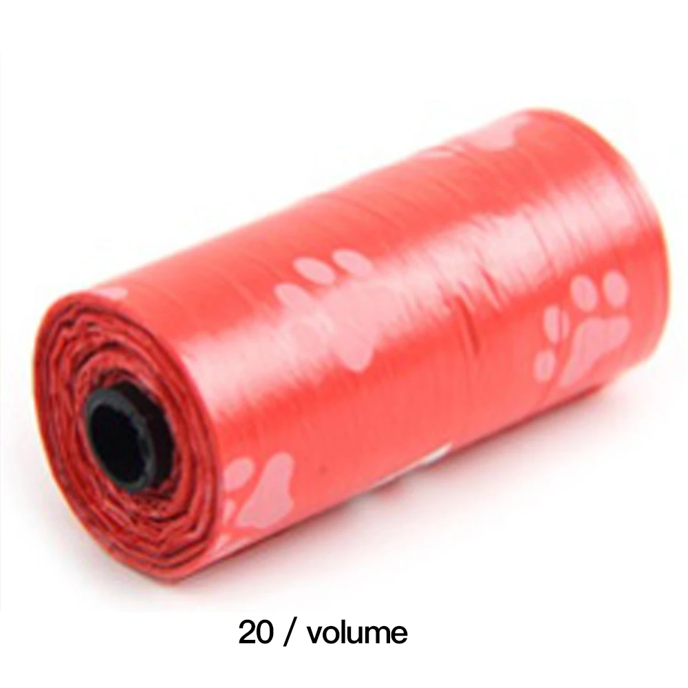 Деградирующий пакет для сбора экскрементов собак и кошек из полиэтилена для очистки мусора на улице.