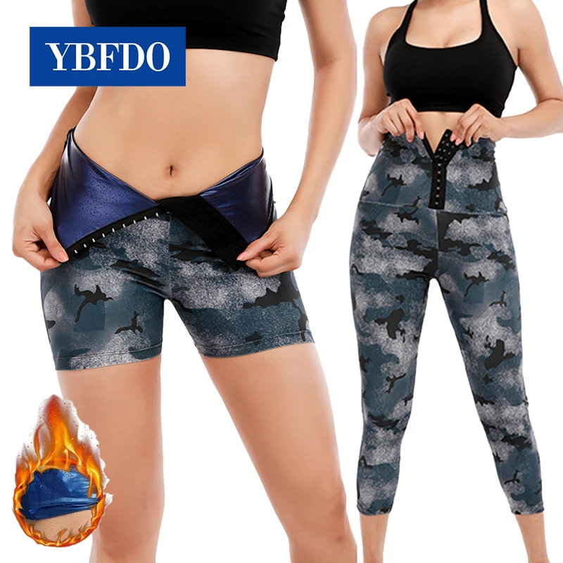 

YBFDO женские камуфляжные с ионным покрытием спортивные тренировочные штаны для бега эластичные спортивные Леггинсы Брюки