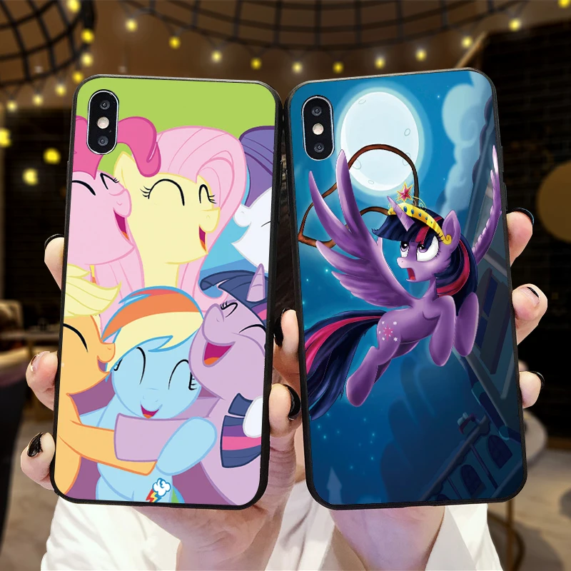 С рисунком из мультфильма Мой Маленький Пони для Xiaomi Redmi Note 5 S2 7 Plus 6x3 3S Pro 4A 4X 5A 6A