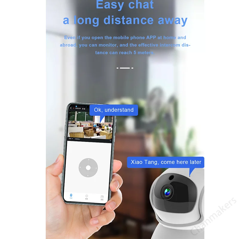 2 4g 5g dual band 1080p ip camera wifi wireless smart home security camera surveillance 2 way audio cctv pet camera baby monitor free global shipping