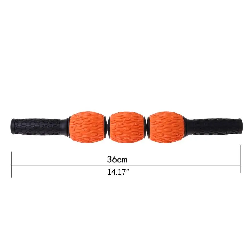 

H7JC Fascia Release Cellulite Blasting Remover Muscle Roller Massage Stick With Spiky Balls Deep Tissue Tight Fascia Muscle