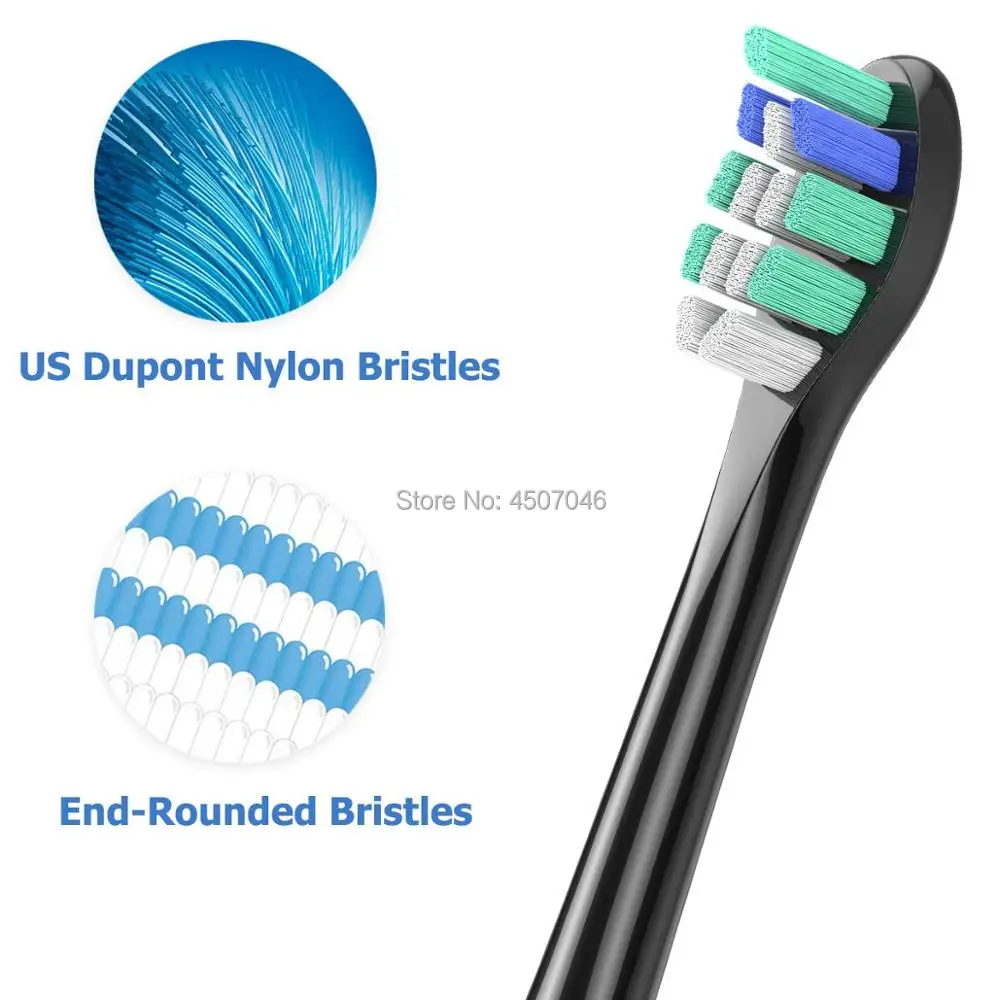 8Ppcs HX9024 насадки зубных щеток для PHILIPS Sonicare FlexCare Бриллиант Чистой HX6930 HX9340 HX6950 HX6710 HX9140 HX6530