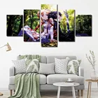 Холст, искусство, онлайн плакаты и принты, настенное искусство, Аниме Картина для гостиной, Декор без рамки