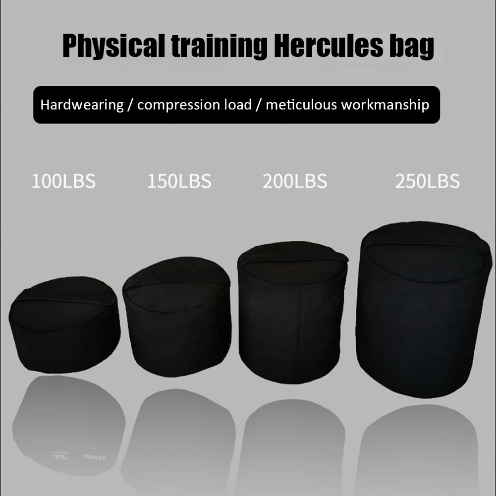 

Heavy Duty Boxing Sandbag Gym Workout Fitness Power Sandbag for Weightlifting Training Stone Lifting Body Building