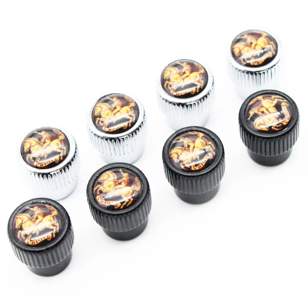 4 шт./компл. цинковый сплав стиль для верховой езды крышка на стержень клапана