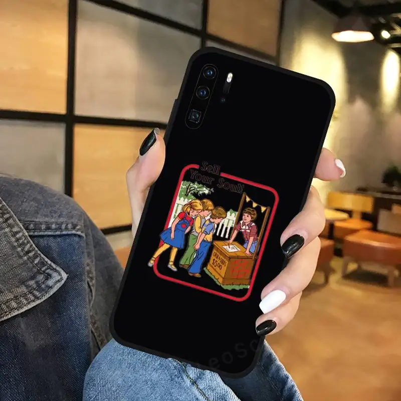 

Funny Halloween Vintage Summon Demons Phone Case For Huawei NOVA 2 2i 2s 3i 4 4e 5 plus P10 lite 20 P20 pro honor10