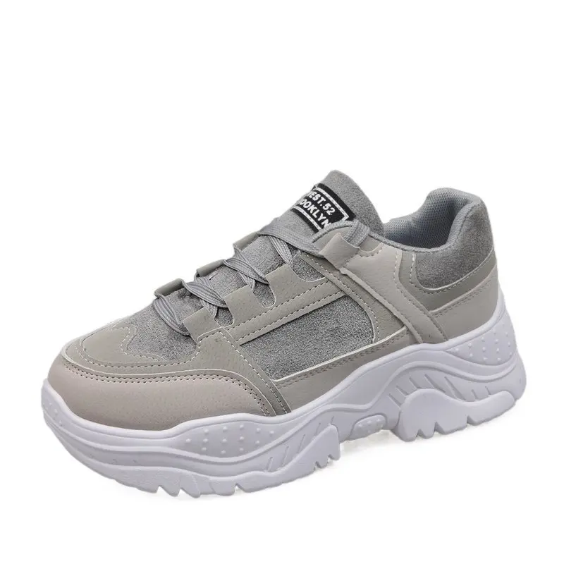 

Women's Heels Summer Sneakers Shoes Woman-shoes Platform Tennis Female 2021 Casual Roses Thick Sole Trainers Lace-Up Med Leisure