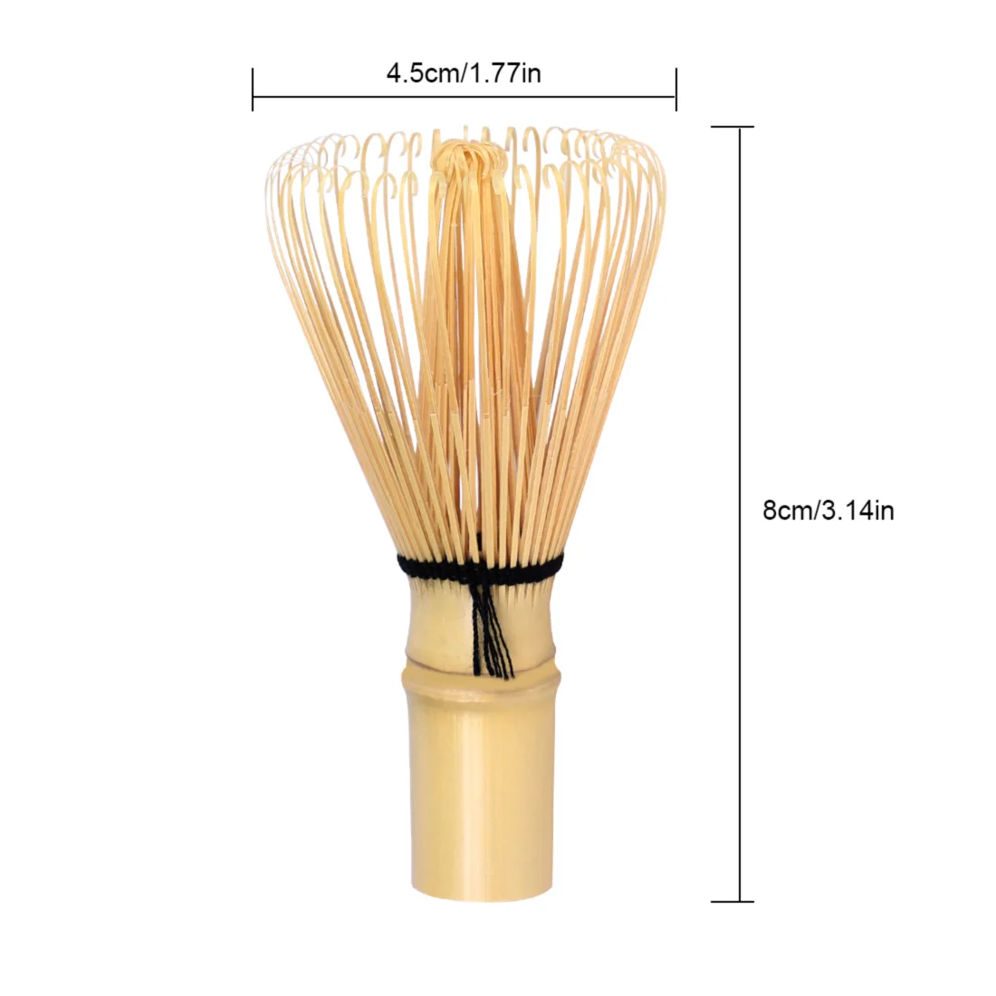 

1PC Japanese Matcha Green Tea Powder Whisk Matcha Bamboo Whisk Bamboo Chasen Useful Brush Tools Handmade Kitchen Accessories