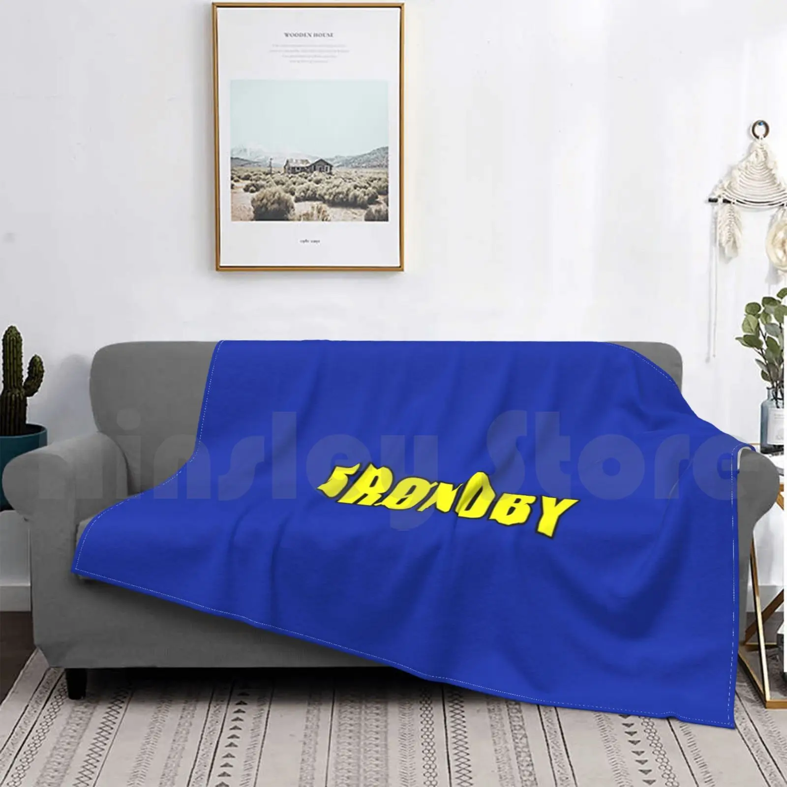 Бр? Ndby-Town Дания Копенгагенские одеяла модные пользовательские Br? Ndby R? Доверр