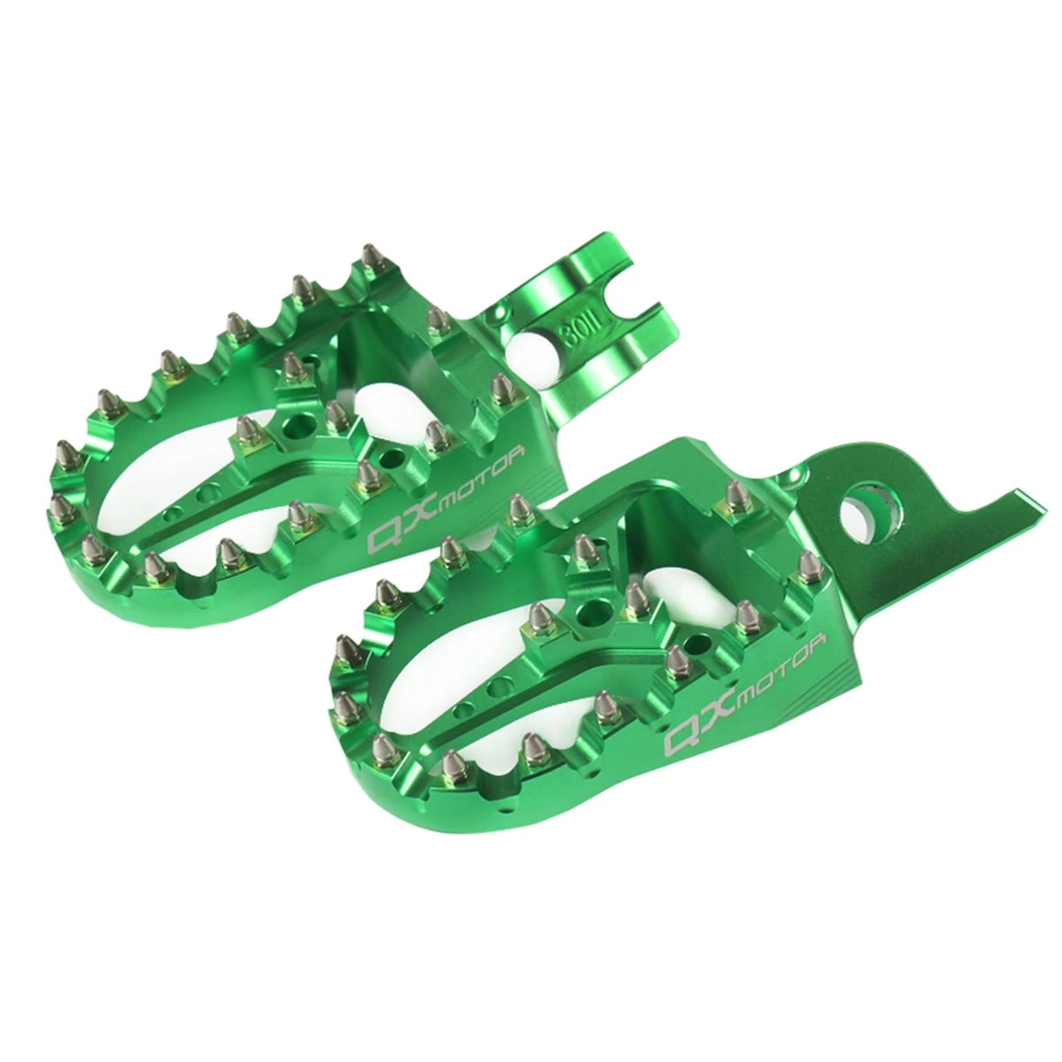 ЧПУ Заготовка MX подножки подставки педали для Kawasaki kx250f 2006 2016 kx450f 2007 klx450r 2008