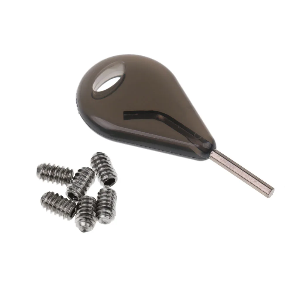 

Surf Fin Key With 6Pcs Grub Screws For Surfboard Fins Shortboard Shortboard