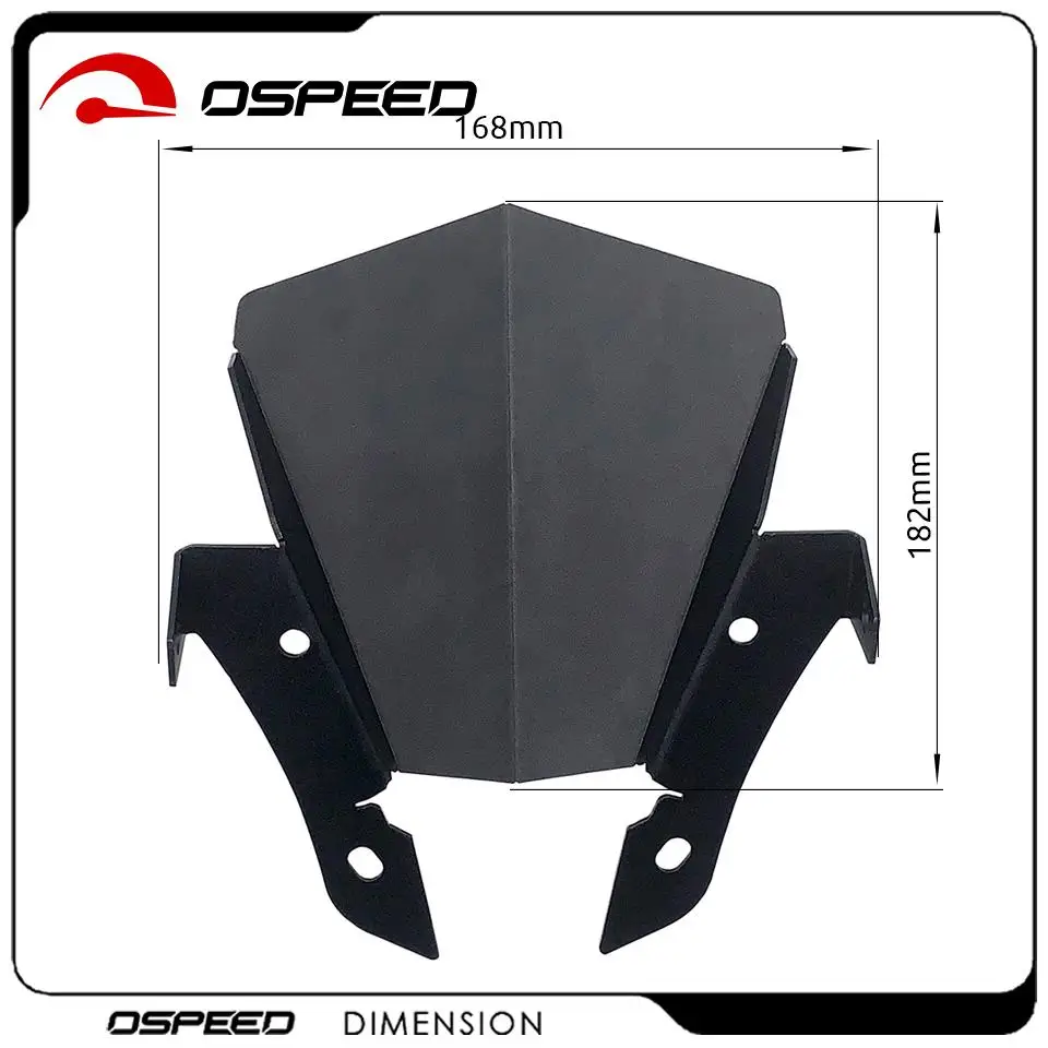 

For Yamaha MT07 MT-07 MT FZ 07 FZ07 2013-2017 Motorcycle Accessories Deflector CNC Windshield Windscreen Cover Wind Shield Parts
