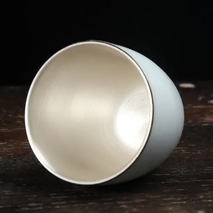 Цзиндэчжэнь ручная роспись чайная чашка из стерлингового серебра 999 пробы чайный