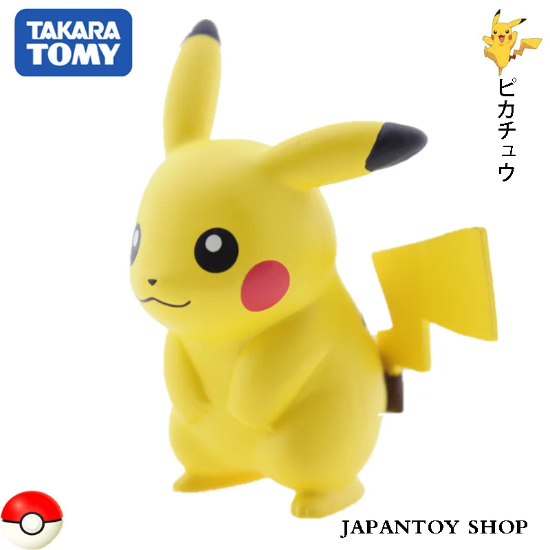 Takara tomy tomica moncolle ex Покемон фигурки Детские игрушки emc01diecas Пикачу модельный