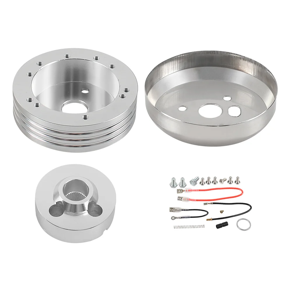 

1 Set Steering Wheel Hub Adapter Universal 6 or 5 Hole Steering Wheel Adapter