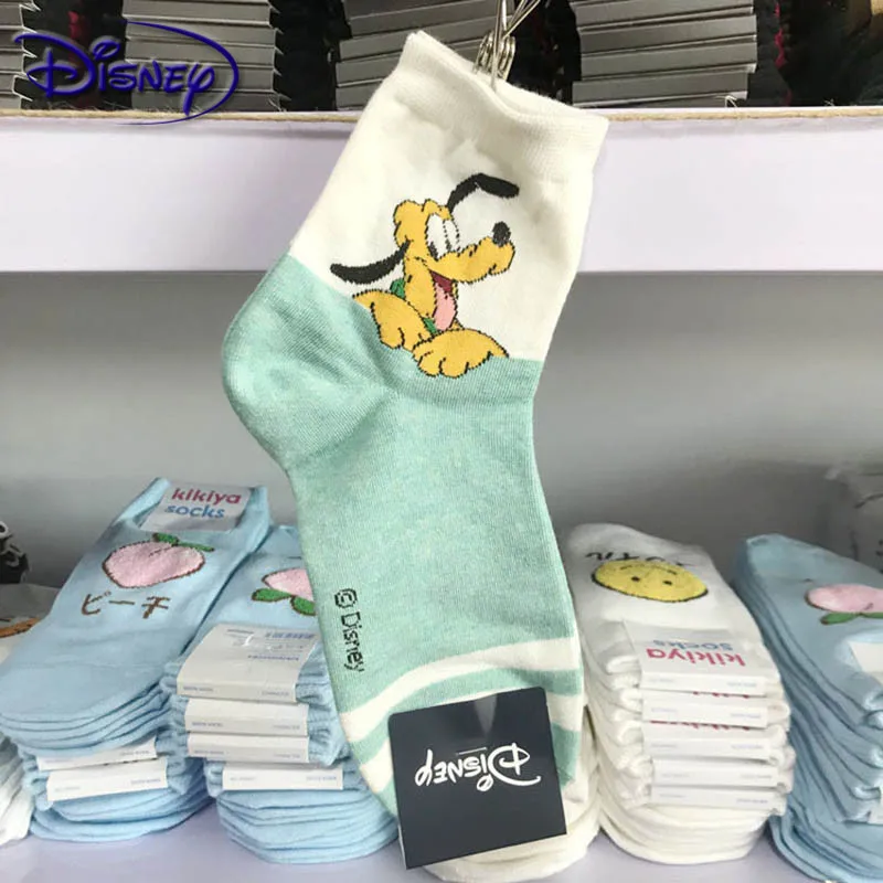 Хлопковые носки Disney с мультяшным стичем/Микки/Минни/Дональд Дак/Дейзи/Джуди