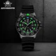 Addies Men's Quartz Watch Fashion Casual 50m Waterproof Stainless Steel Strap Tube Luminous Watch Military Outdoor sports Watch Other Image