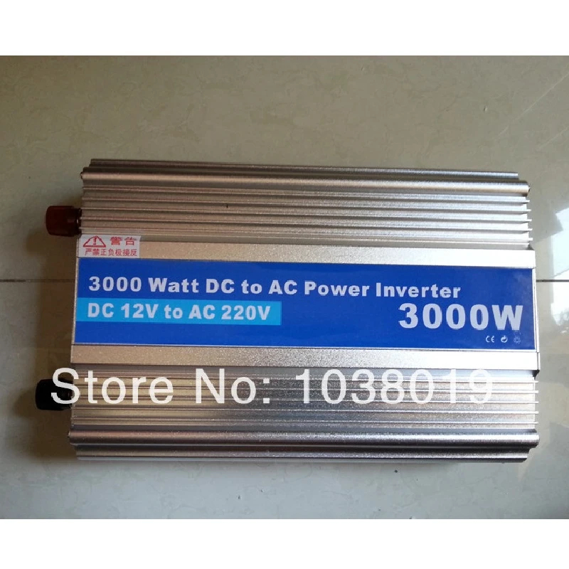 Модифицированный инвертор синусоидальной волны 3000 Вт пиковый 6000 от 12 В до 220