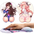 Dva сексуальный коврик для мыши 3D бедра коврик для мыши подставка для запястья силиконовый креативный коврик для мыши FateApocrypha Astolfo реквизит для косплея