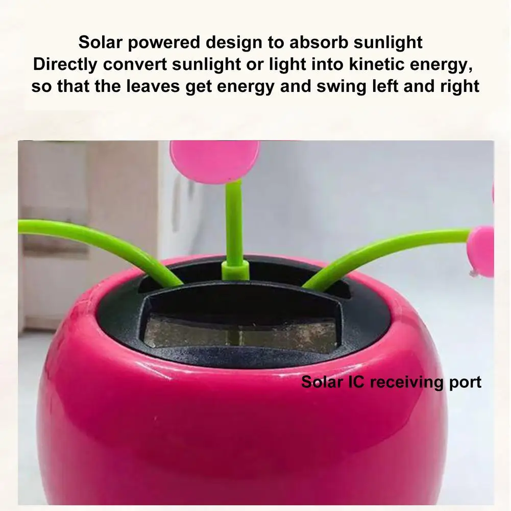 New Fashion Solar Dancing Toy Butterfly Safflower Swinging Dashboard Ornament Kids Gift Auto Interior Home Decor Accessories | Автомобили