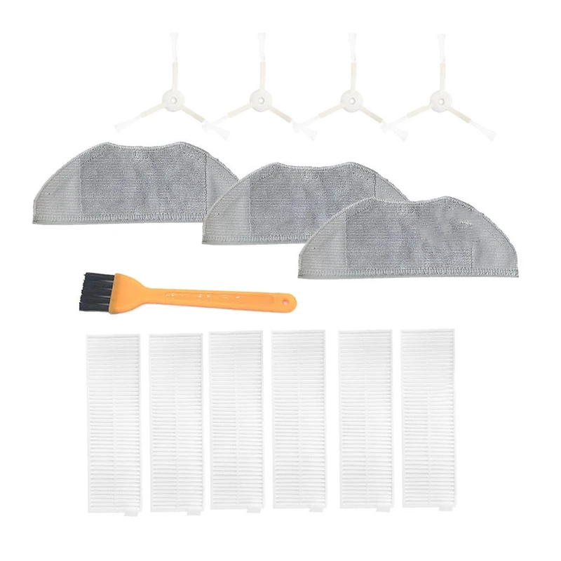 

Side Brush Mop Cloth Filter Dishcloth Set for Xiaomi Mijia G1 MJSTG1 Vacuum Cleaner Home Appliance Parts Replacement